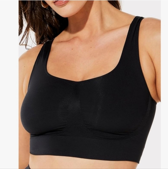 Yitty Nearly Naked Shaping Midi Bra In Black Size 1X-2X - Picture 1 of 13